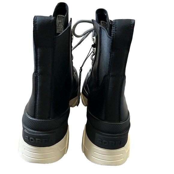 Sorel Women's Brex Lace Waterproof Boot Charcoal, Chalk US Size 9 - Picture 5 of 8